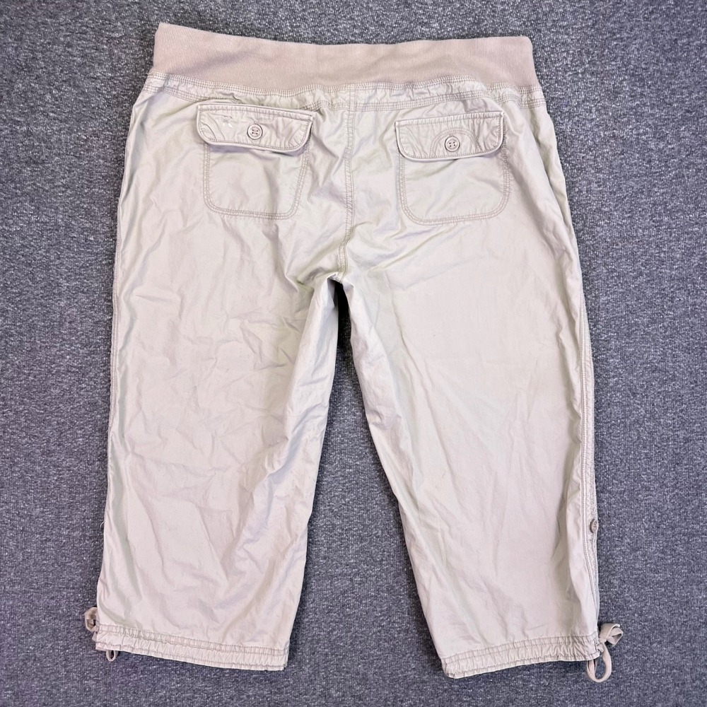 Calvin Klein Capri Pants Womens 2XL Khaki Tan Utility Casual Hiking Crops 38x21 - Picture 9 of 12